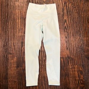 Fabletics Mint Green Powerhold Ultra High Waisted 7/8